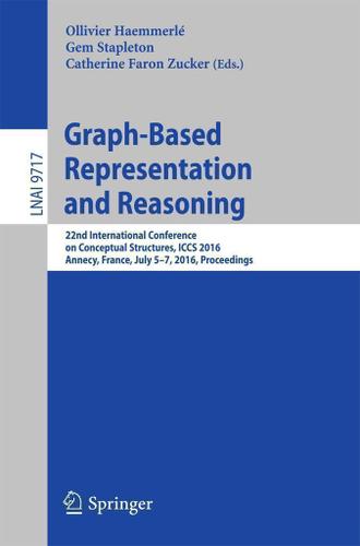 Cover image for Graph-Based Representation and Reasoning