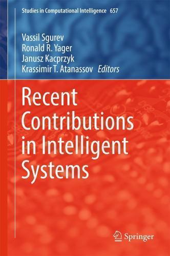 Cover image for Recent Contributions in Intelligent Systems