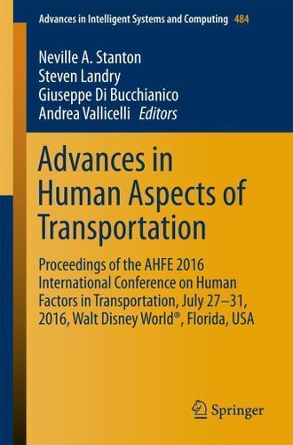 Cover image for Advances in Human Aspects of Transportation