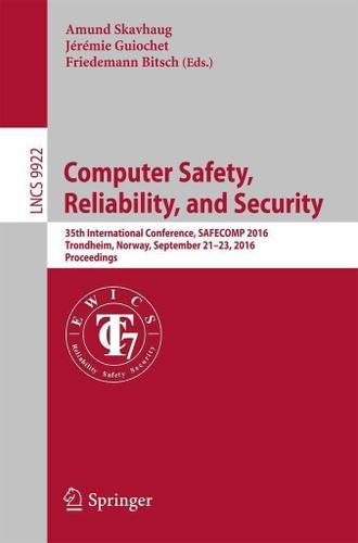 Cover image for Computer Safety, Reliability, and Security