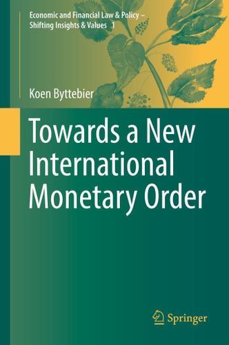 Cover image for Towards a New International Monetary Order