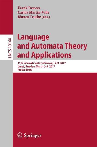 Cover image for Language and Automata Theory and Applications