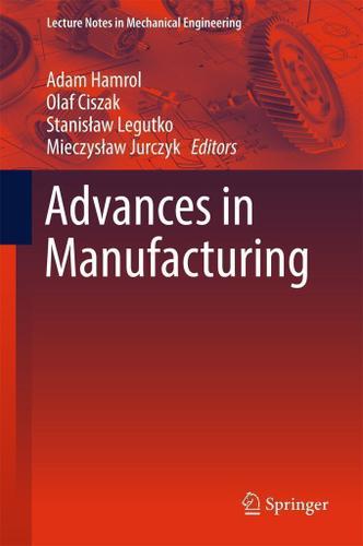 Cover image for Advances in Manufacturing