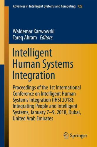 Cover image for Intelligent Human Systems Integration