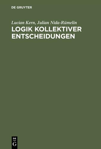 Cover image for Logik kollektiver Entscheidungen