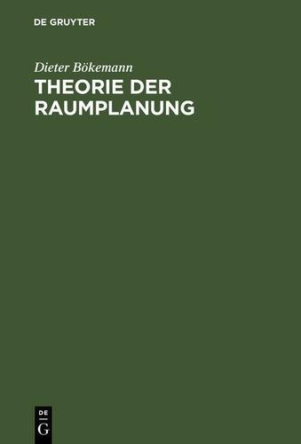 Cover image for Theorie der Raumplanung