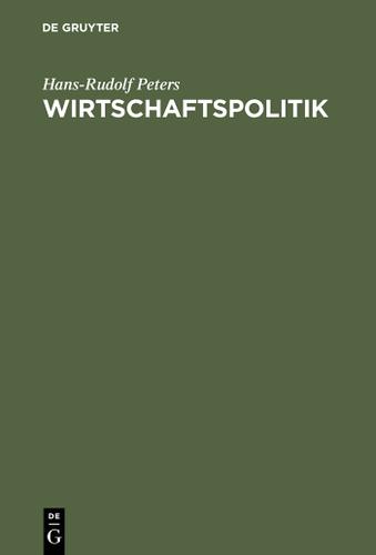 Cover image for Wirtschaftspolitik