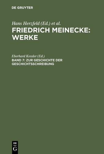 Cover image for Zur Geschichte der Geschichtsschreibung