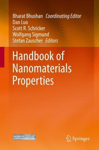 Cover image for Handbook of Nanomaterials Properties