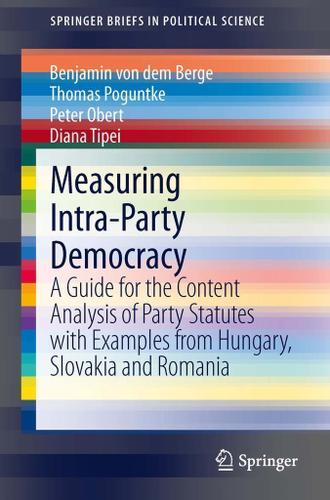 Cover image for Measuring Intra-Party Democracy
