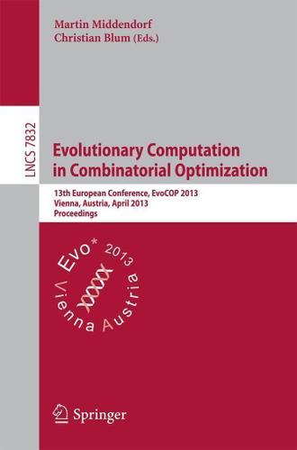 Cover image for Evolutionary Computation in Combinatorial Optimization