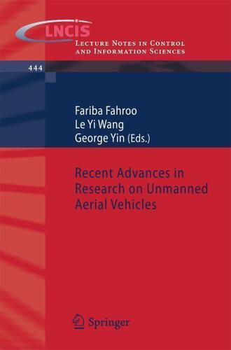 Cover image for Recent Advances in Research on Unmanned Aerial Vehicles