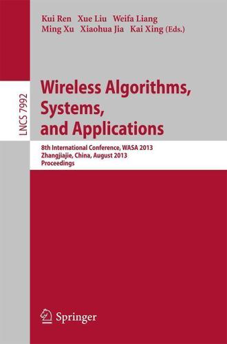 Cover image for Wireless Algorithms, Systems, and Applications