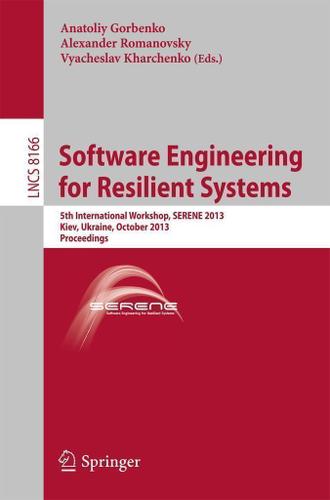 Cover image for Software Engineering for Resilient Systems