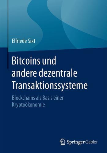 Cover image for Bitcoins und andere dezentrale Transaktionssysteme