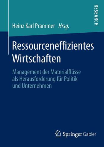 Cover image for Ressourceneffizientes Wirtschaften