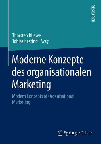 Cover image for Moderne Konzepte des organisationalen Marketing
