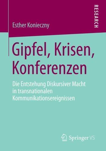 Cover image for Gipfel, Krisen, Konferenzen