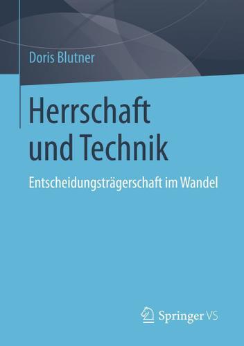 Cover image for Herrschaft und Technik