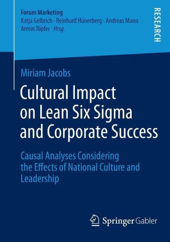 Cover image for Cultural Impact on Lean Six Sigma and Corporate Success