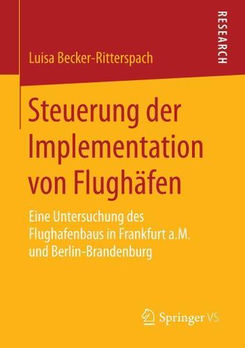 Cover image for Steuerung der Implementation von Flughafen