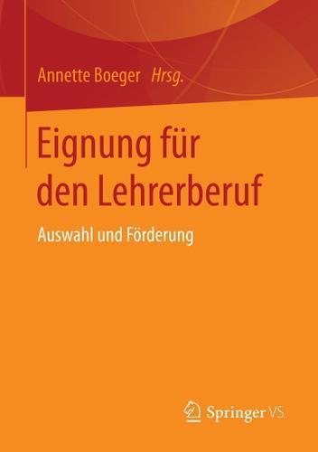 Cover image for Eignung fur den Lehrerberuf
