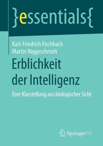 Cover image for Erblichkeit der Intelligenz