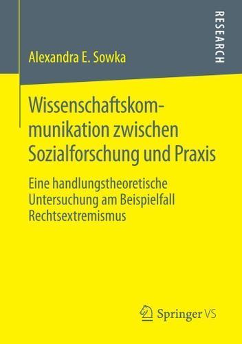 Cover image for Wissenschaftskommunikation zwischen Sozialforschung und Praxis