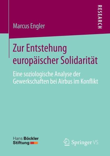 Cover image for Zur Entstehung europaischer Solidaritat