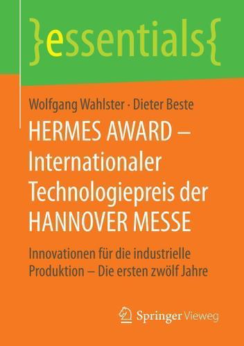 Cover image for HERMES AWARD  Internationaler Technologiepreis der HANNOVER MESSE