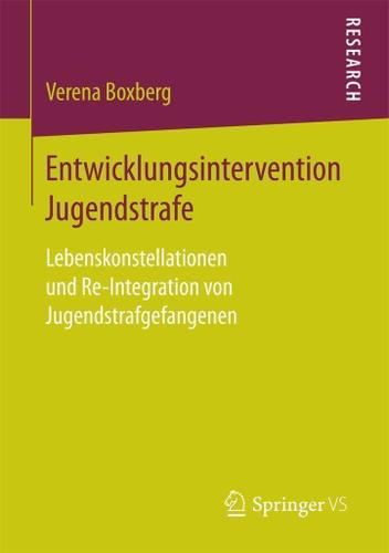 Cover image for Entwicklungsintervention Jugendstrafe