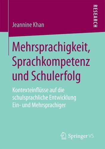 Cover image for Mehrsprachigkeit, Sprachkompetenz und Schulerfolg