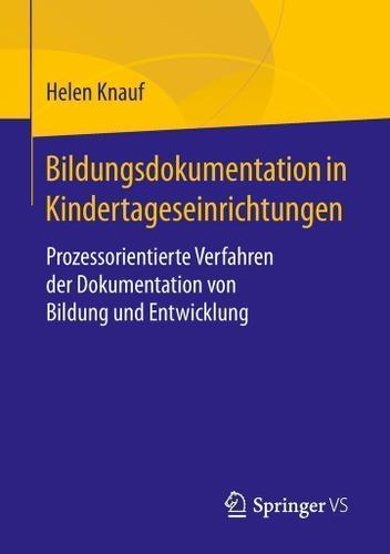 Cover image for Bildungsdokumentation in Kindertageseinrichtungen