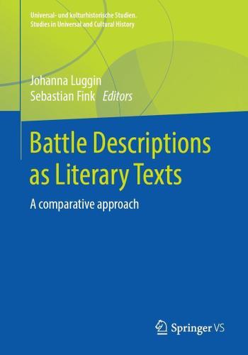 Cover Image For Battle Descriptions As Literary Texts
