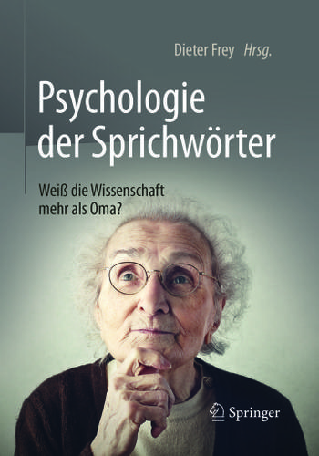 Cover image for Psychologie der Sprichworter