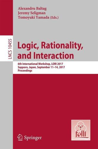 Cover image for Logic, Rationality, and Interaction