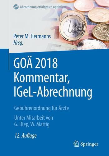 Cover image for GOA 2018 Kommentar, IGeL-Abrechnung