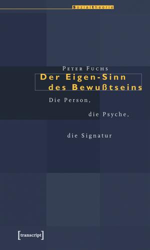 Cover image for Der Eigen-Sinn des Bewutseins