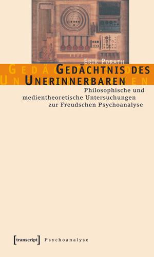 Cover image for Gedachtnis des Unerinnerbaren