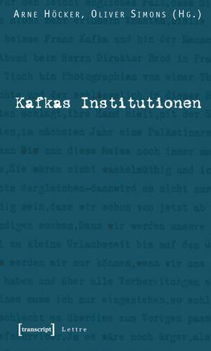 Cover image for Kafkas Institutionen