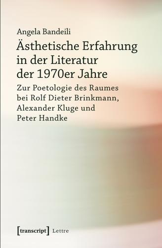 Cover image for Asthetische Erfahrung in der Literatur der 1970er Jahre
