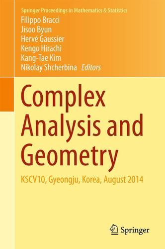 Cover image for Complex Analysis and Geometry