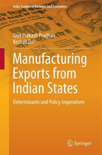 Cover image for Manufacturing Exports from Indian States