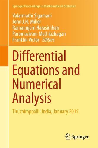 Cover image for Differential Equations and Numerical Analysis