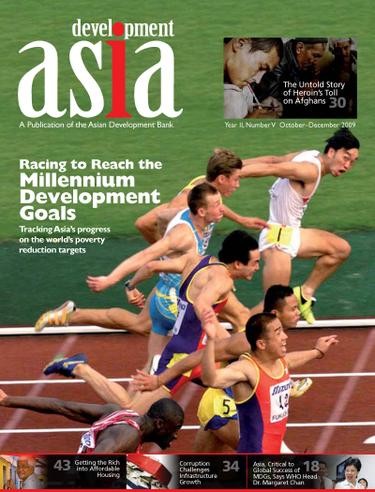 Cover image for Development AsiaRacing to Reach the Millennium Development Goals