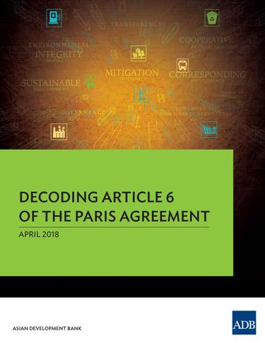Cover image for Decoding Article 6 of the Paris Agreement