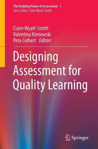 Cover image for Designing Assessment for Quality Learning