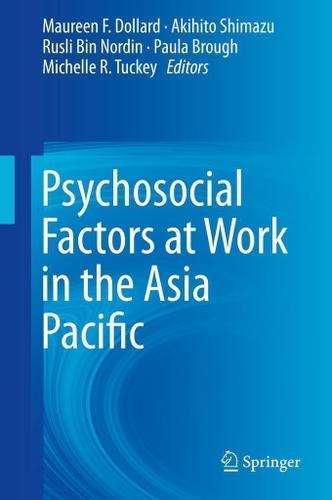 Cover image for Psychosocial Factors at Work in the Asia Pacific