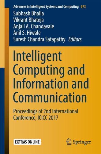 Cover image for Intelligent Computing and Information and Communication