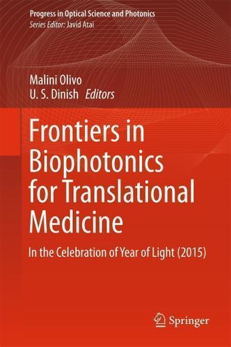 Cover image for Frontiers in Biophotonics for Translational Medicine